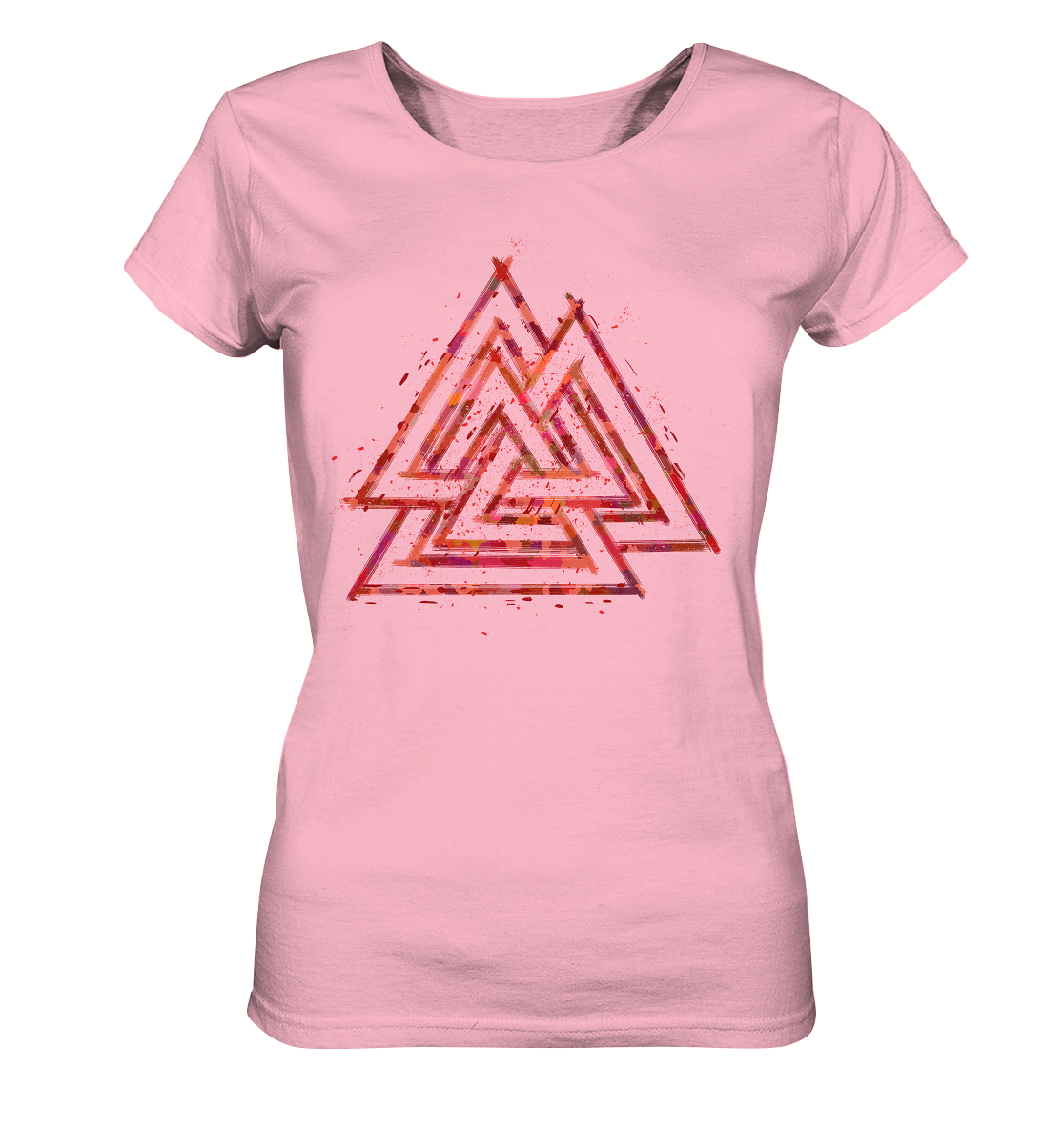 Wikinger Valknut Wotan - Ladies Organic Shirt