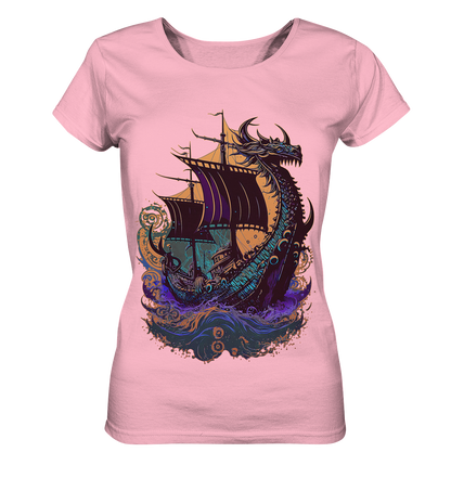 Wikinger Drachenschiff - Ladies Organic Shirt