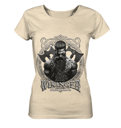 Wikinger Geboren Zum Kämpfen - Ladies Organic Shirt