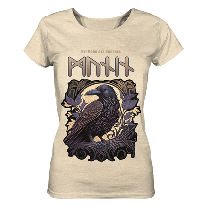 Munin Der Rabe Des Denkes - Ladies Organic Shirt