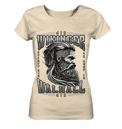 Ein Wikinger Stirbt Nie  - Ladies Organic Shirt