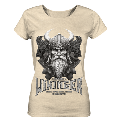 Wikinger Rabe  - Ladies Organic Shirt