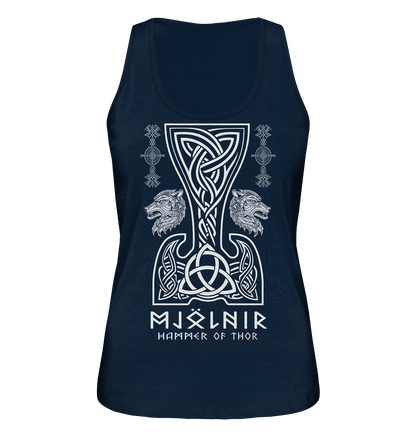 Mjölnir Hammer of Thor  - Ladies Organic Tank-Top