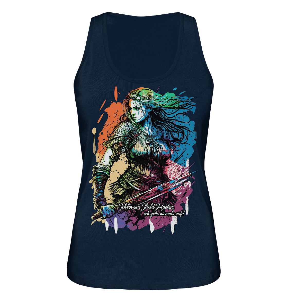 Shield Maiden Gib Nie Auf ! - Ladies Organic Tank-Top