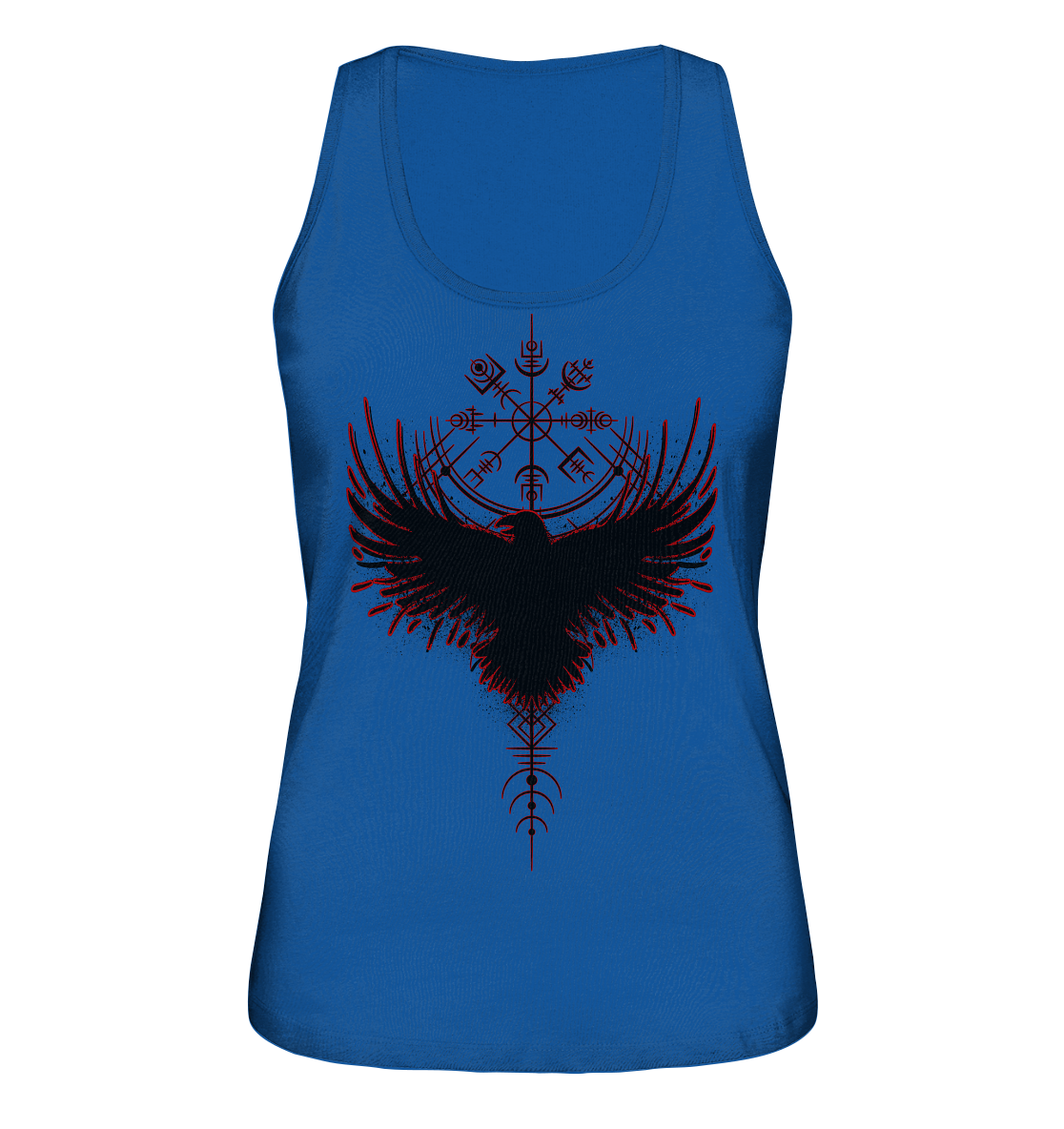 Wikinger Kompass Rabe - Ladies Organic Tank-Top