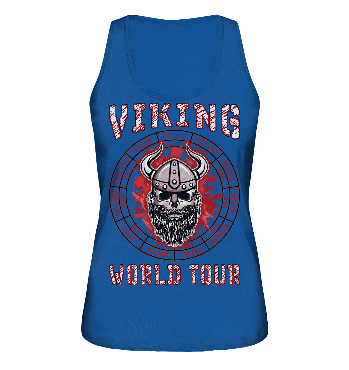 Wikinger-Welttournee - Ladies Organic Tank-Top