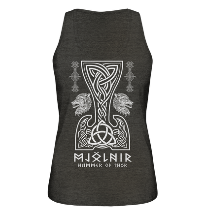 Mjölnir Hammer of Thor  - Ladies Organic Tank-Top