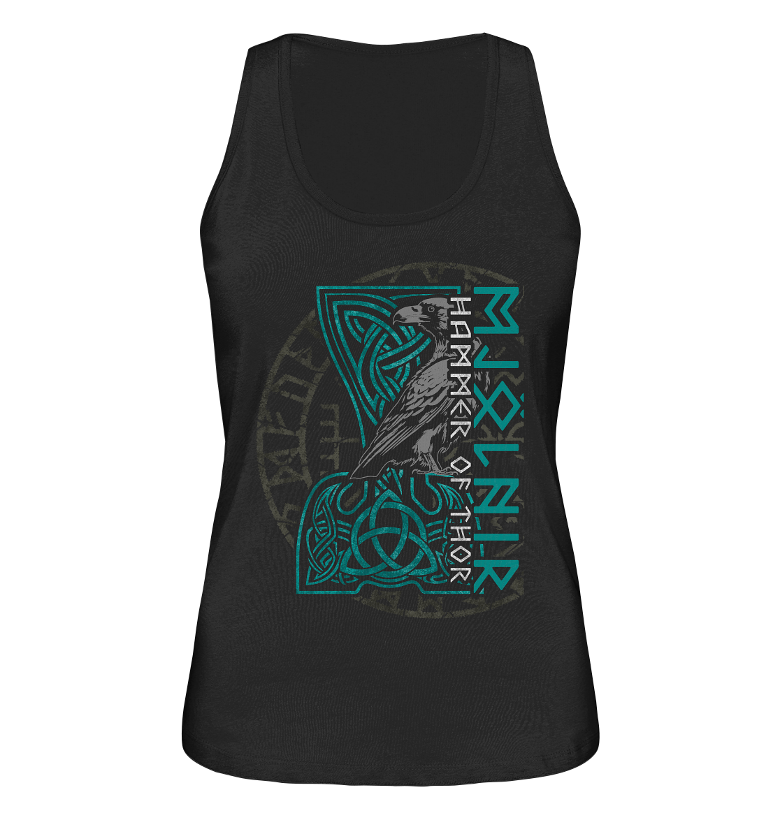 Mjölnir Hammer of Thor - Ladies Organic Tank-Top