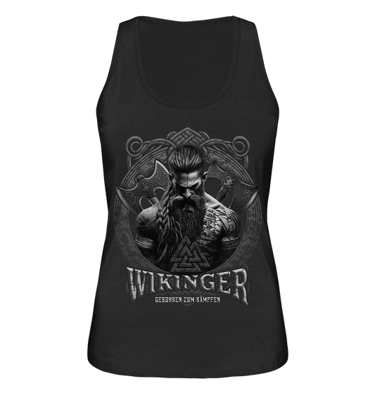 Wikinger Geboren Zum Kämpfen - Ladies Organic Tank-Top