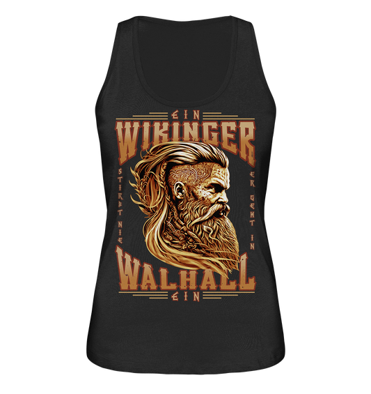 Ein Wikinger Stirbt Nie - Ladies Organic Tank-Top
