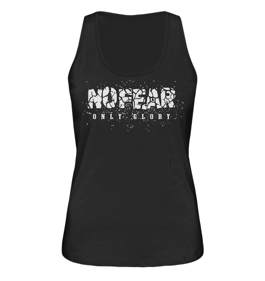 No Fear Only Glory - Ladies Organic Tank-Top