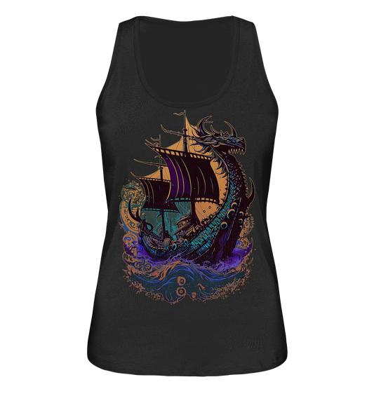 Wikinger Drachenschiff - Ladies Organic Tank-Top