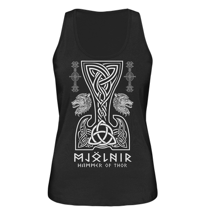 Mjölnir Hammer of Thor  - Ladies Organic Tank-Top