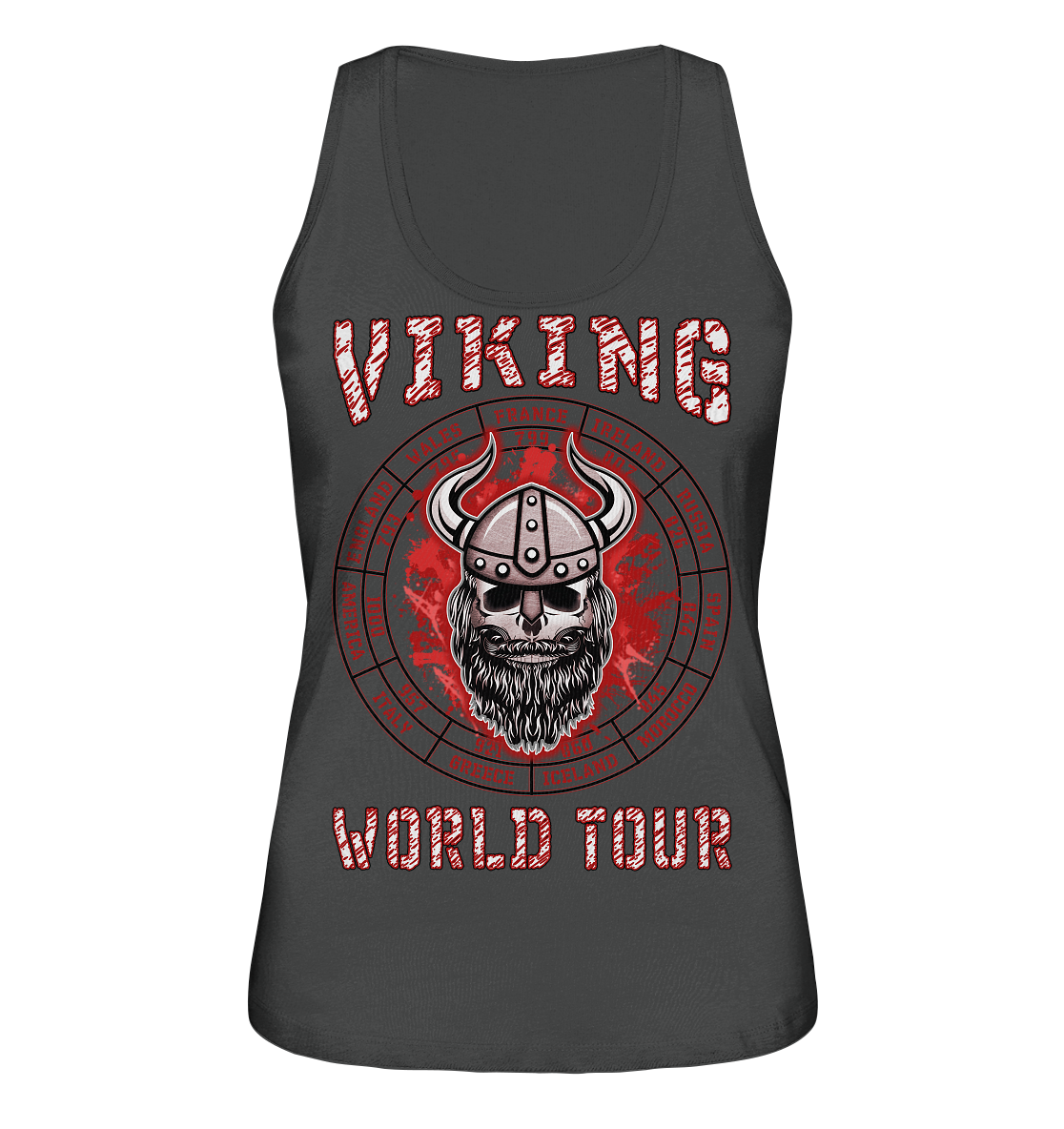 Wikinger-Welttournee - Ladies Organic Tank-Top