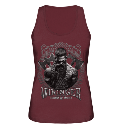 Wikinger Geboren Zum Kämpfen - Ladies Organic Tank-Top