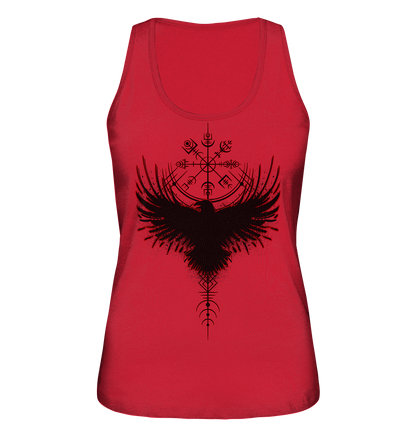 Wikinger Kompass Rabe - Ladies Organic Tank-Top