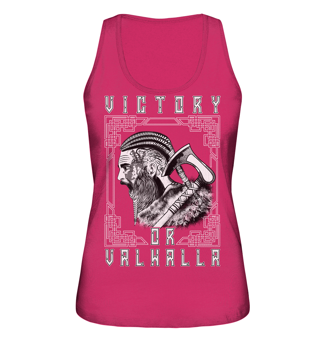 Wikinger Victory or Valhalla - Ladies Organic Tank-Top