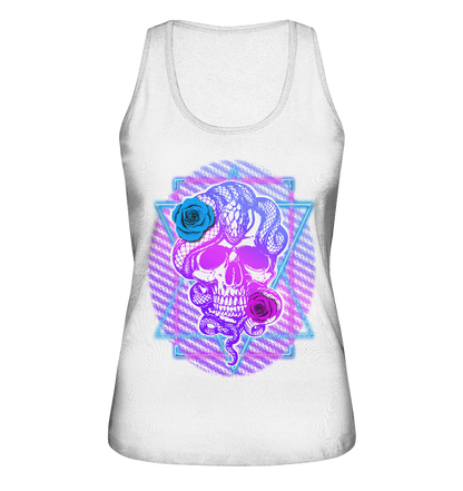 Schädel Schlange  - Ladies Organic Tank-Top