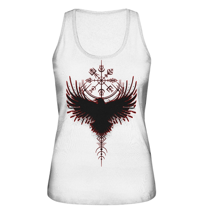 Wikinger Kompass Rabe - Ladies Organic Tank-Top