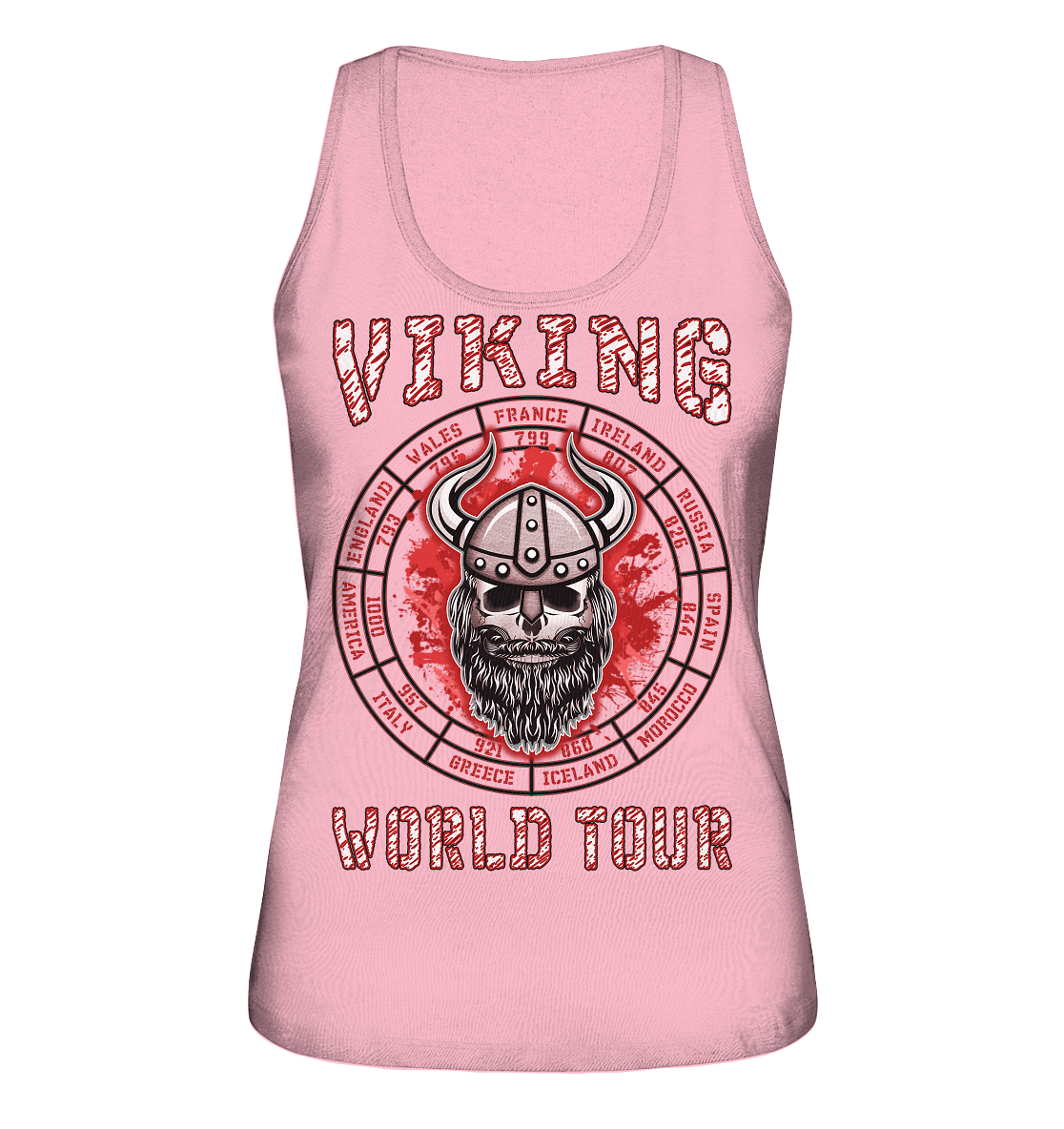 Wikinger-Welttournee - Ladies Organic Tank-Top