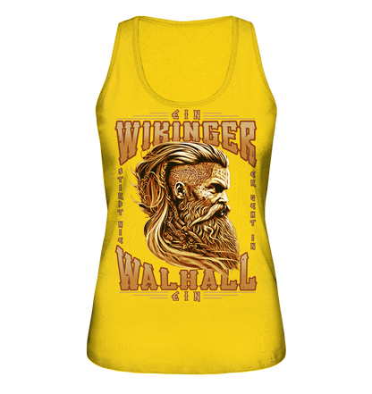 Ein Wikinger Stirbt Nie - Ladies Organic Tank-Top
