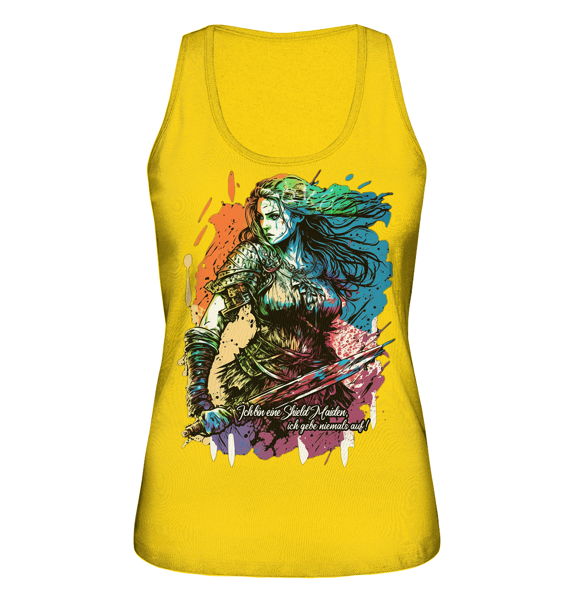 Shield Maiden Gib Nie Auf ! - Ladies Organic Tank-Top