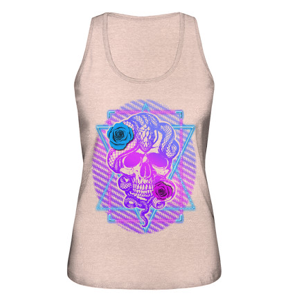 Schädel Schlange  - Ladies Organic Tank-Top