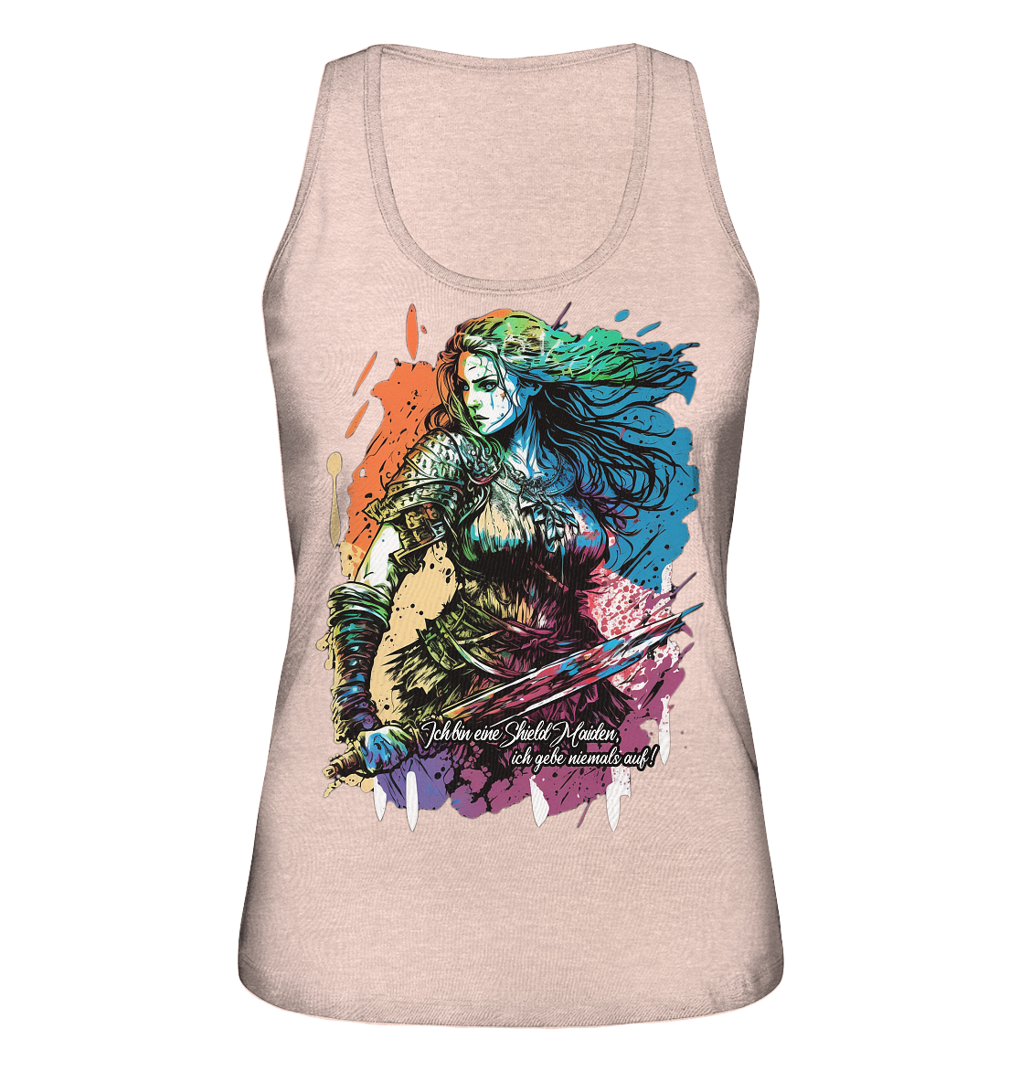 Shield Maiden Gib Nie Auf ! - Ladies Organic Tank-Top