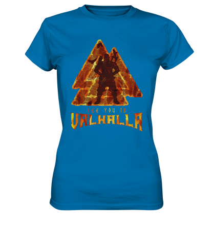 See You In Valhalla - Ladies Premium Shirt