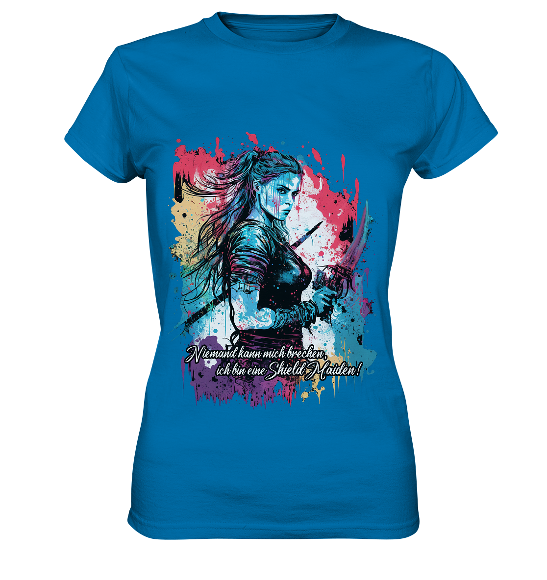 Shield Maiden Niemand Kann Mich Brechen - Ladies Premium Shirt