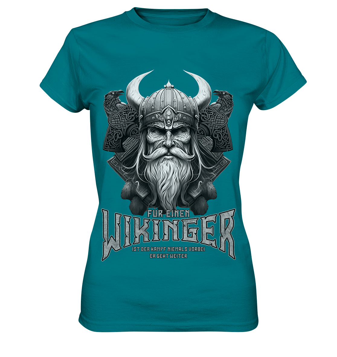 Wikinger Rabe  - Ladies Premium Shirt