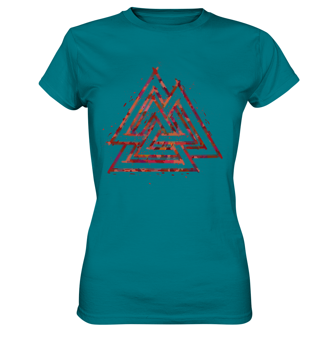 Wikinger Valknut Wotan - Ladies Premium Shirt