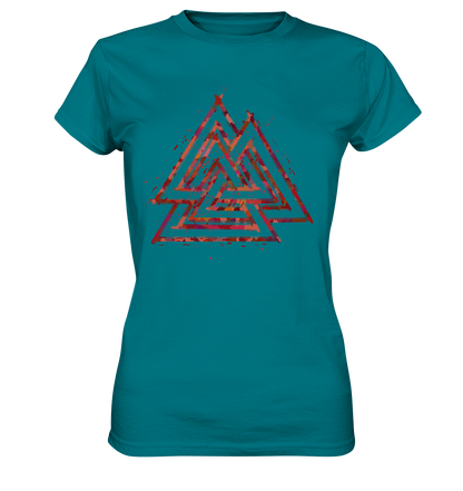 Wikinger Valknut Wotan - Ladies Premium Shirt