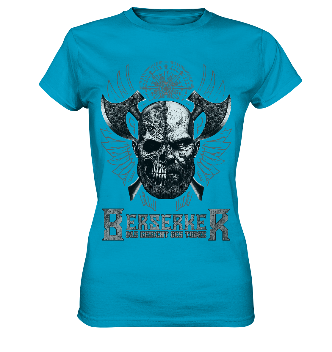 Berserker Gesicht Des Todes  - Ladies Premium Shirt