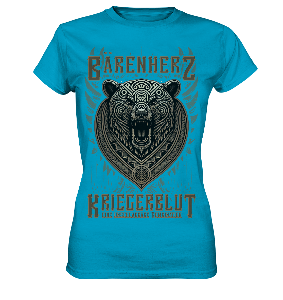 Bärenherz Kriegerblut - Ladies Premium Shirt