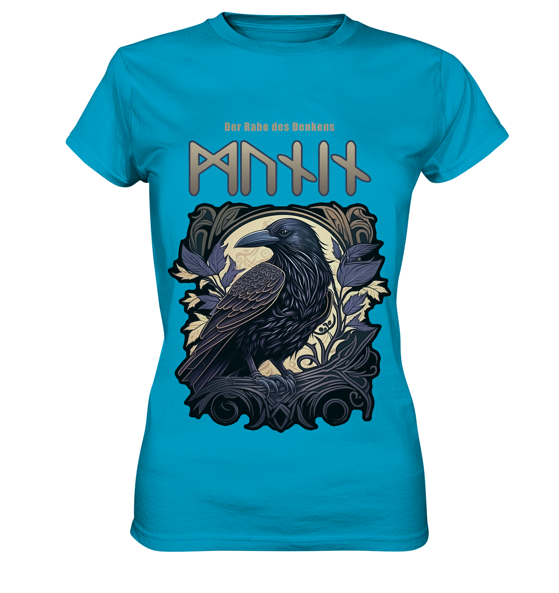 Munin Der Rabe Des Denkes - Ladies Premium Shirt