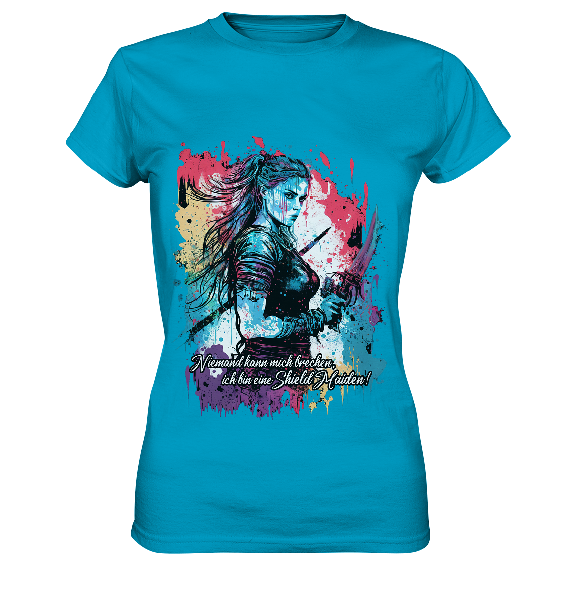 Shield Maiden Niemand Kann Mich Brechen - Ladies Premium Shirt