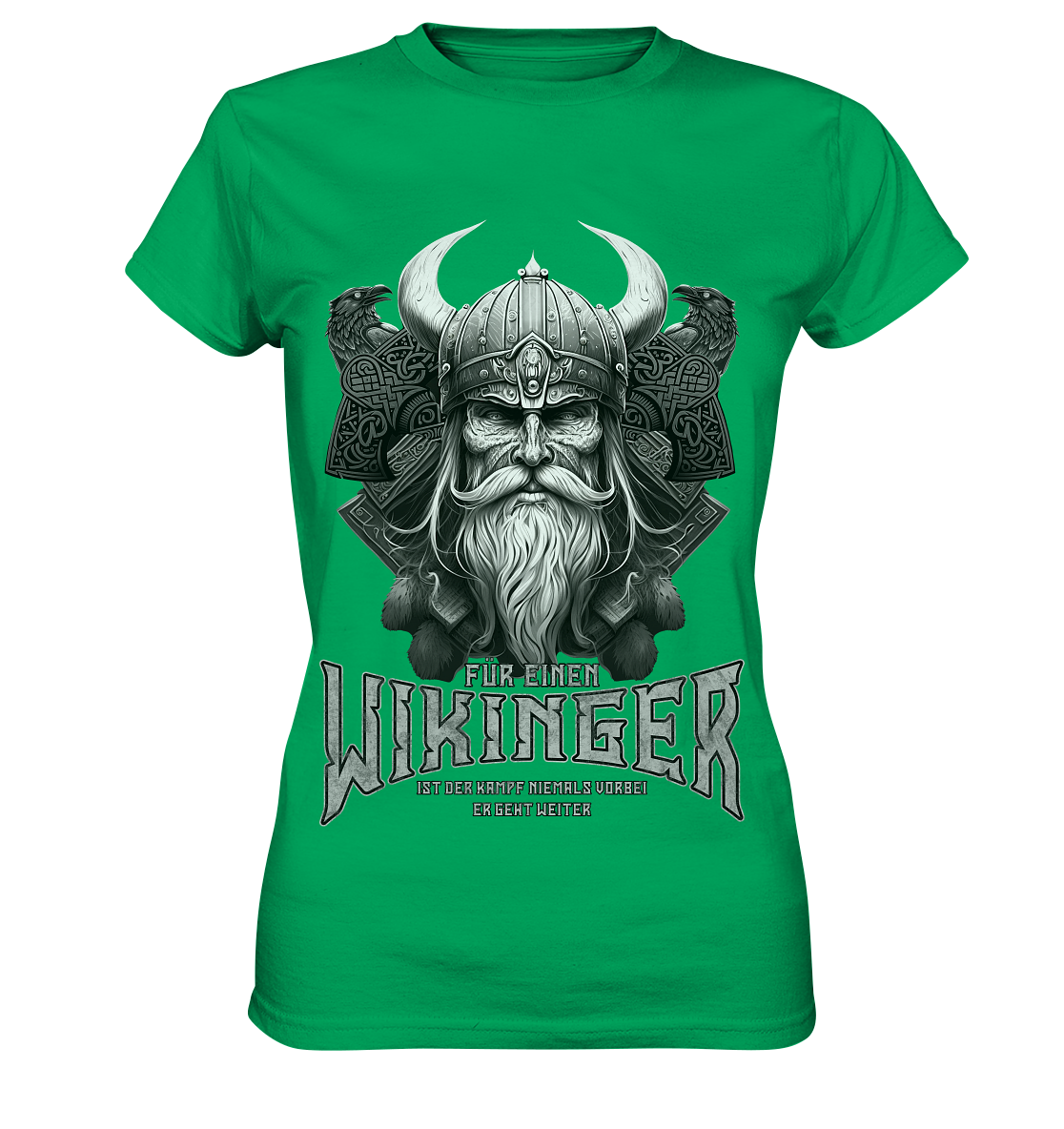 Wikinger Rabe  - Ladies Premium Shirt