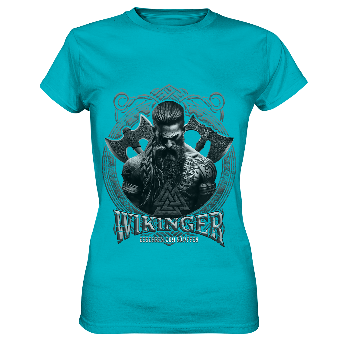 Wikinger Geboren Zum Kämpfen - Ladies Premium Shirt