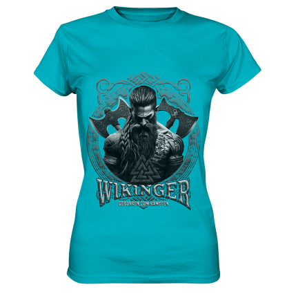 Wikinger Geboren Zum Kämpfen - Ladies Premium Shirt