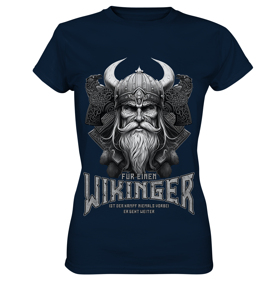 Wikinger Rabe  - Ladies Premium Shirt