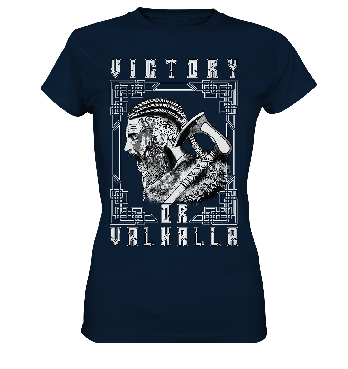 Wikinger Victory or Valhalla - Ladies Premium Shirt