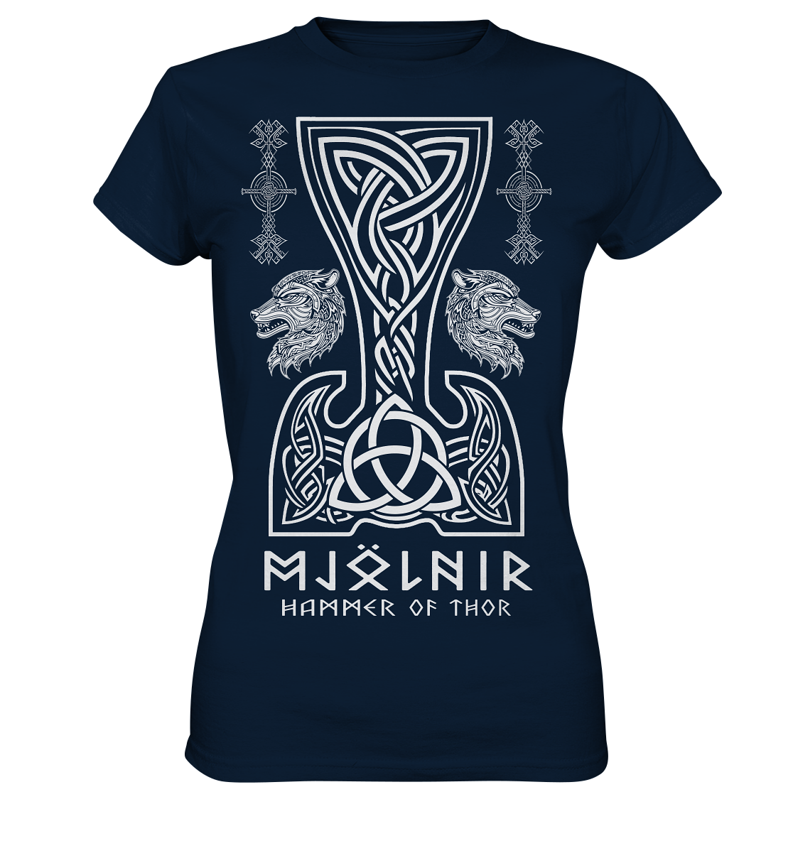 Mjölnir Hammer of Thor  - Ladies Premium Shirt