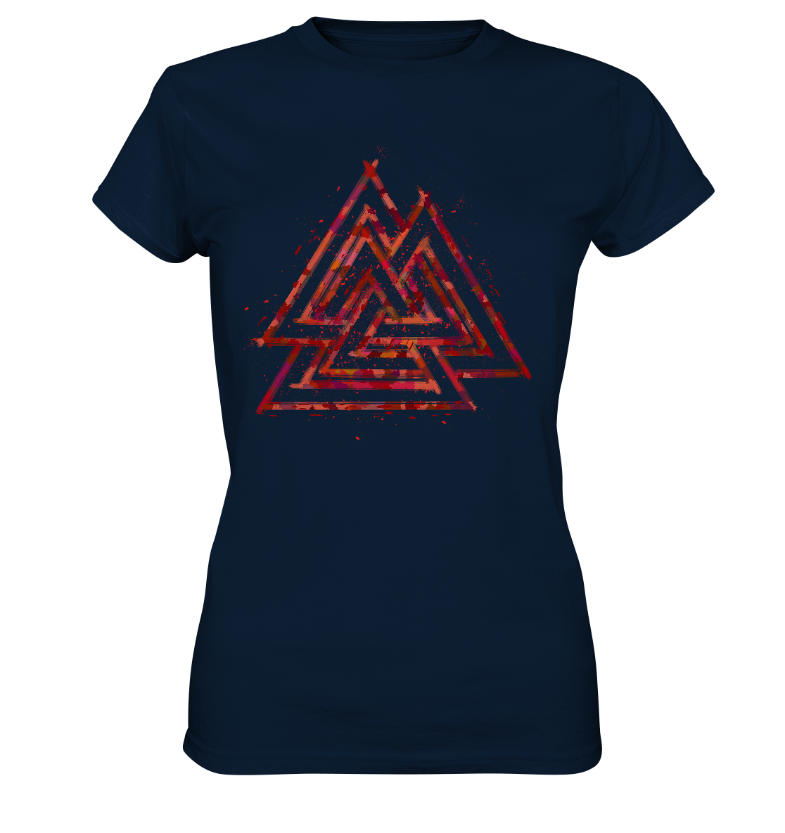 Wikinger Valknut Wotan - Ladies Premium Shirt