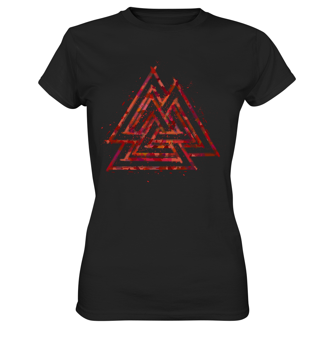 Wikinger Valknut Wotan - Ladies Premium Shirt