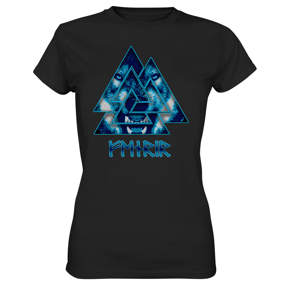 Fenrir Wolf Walknut - Ladies Premium Shirt