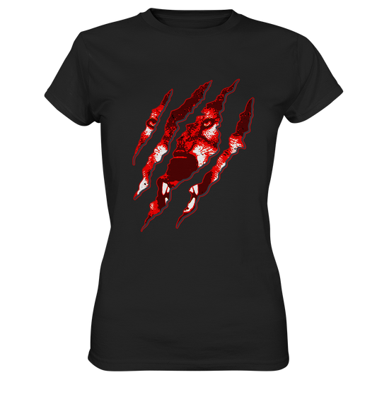 Fenrir Wolf Zerrissen - Ladies Premium Shirt