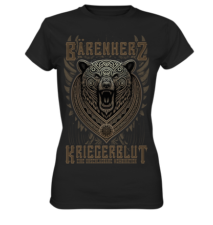 Bärenherz Kriegerblut - Ladies Premium Shirt