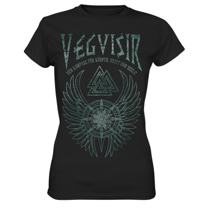 Vegvisir Der Kompass Für Körper, Geist und Seele - Ladies Premium Shirt