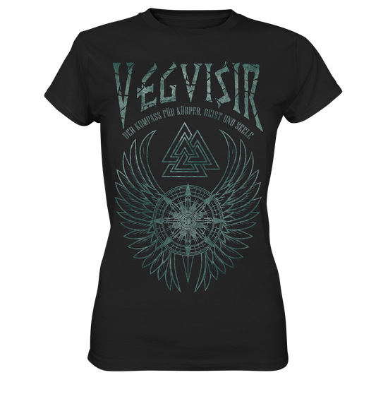 Vegvisir Der Kompass Für Körper, Geist und Seele - Ladies Premium Shirt